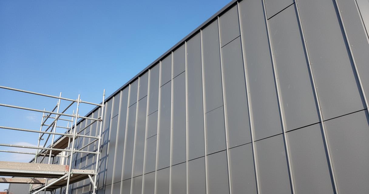 Poser un bardage métallique sur un bâtiment : prix, durabilité et solutions en acier, aluminium ou zinc