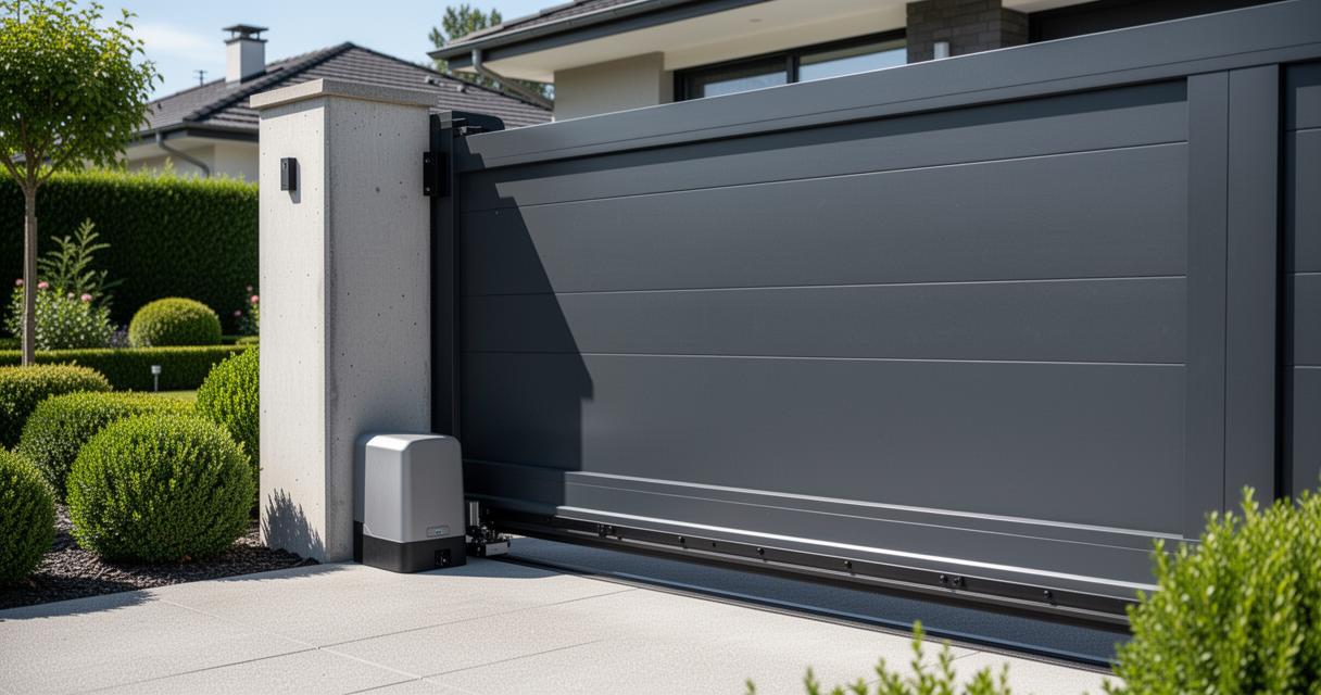 Test complet : NICE ROBUS 400, notre avis sur le moteur pour portail coulissant et ses accessoires